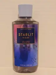 NEW Bath & Body Works STARLIT NIGHT Shower Gel with Aloe & Vitamin E - 10 oz.