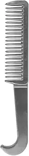 Namvo Aluminum Alloy Horse Comb, Mane and Tail Comb, Horse Grooming Tool, Cattle Comb for Removing Loose Undercoat Knots