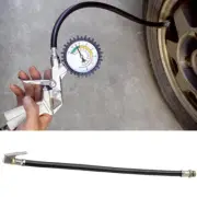 Bicycle Bike Car Flexible Clip On Air Tyre Tire Valve Chuck Inflator .USA