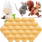 24PACK Mouse Repellent for Yard Powerful, Rodent Away Repellent for Indoor Outdoors Camping