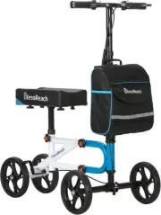 BlessReach Economy Knee Scooter, Steerable Knee Walker, Foldable Knee...