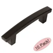 *10 Pack* Cosmas Cabinet Hardware Oil Rubbed Bronze Contemporary Pulls #5235ORB