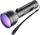 NVTED UV Ultraviolet Flashlight Blacklight, 51 LED 395 Nm Handheld Portable B...