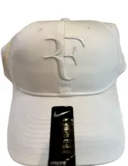 NEW! 2026 NIKE Men’s RF Roger Federer Legacy91 Tennis Hat-White/White 371202-111