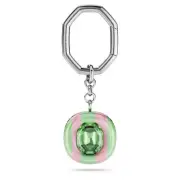 Swarovski Dulcis Key Ring, Octagon Cut, Multicolored, Rhodium Plated 5713886