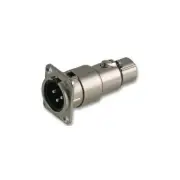 GA86373 NA3MDF Neutrik XLR Feethrough Adaptor, Plug To Skt