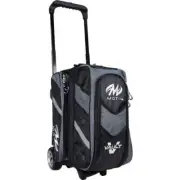 Motiv Vault 2 Ball Double Roller Covert Black Bowling Bag