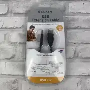 Belkin 6Ft USB Extension Cable USB A Plug/A Receptacle New Sealed Package