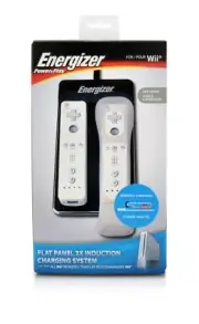 Wii Energizer Flat Panel 2x Induction Charger