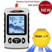 Wireless Sonar Fish Finder with Wireless Sensor 45M 147.6FT Depth FFW718LA