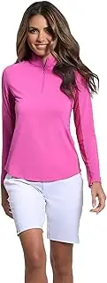 [IBKUL] Women's Solid Mock Neck - 80000