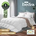 Bedra Goose Down Feather Quilt 700GSM Duvet Doona Winter Blanket Queen