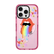 iPhone 16 Pro Impact Case MagSafe Compatible Dripping Colors
