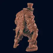 Mr. Hyde - Bolts and Brimstone - Minis - EC3D - Steampunk - SciFi RPG
