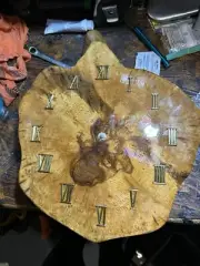 Hand Crafted Custom Wood Clock
