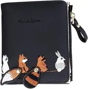 [ifundom] Animal Print Mini Wallet Women's Small Fashion Change Bag Pu Leather Purse