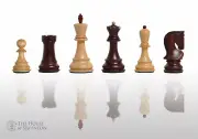 The Zagreb '59 Chess Set - Pieces Only - 3.875" King - Rosewood Stained