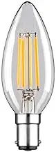 LED 4W Filament B15 C35 Pointed - Chandelier Light Bulbs - 6000K Day Light
