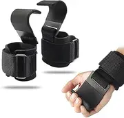 Weight Lifting Hooks Best Heavy Duty Lifting Wrist Straps Deadlift Straps Power Lifting Grips Weightlifting Gym Gloves 2pc
