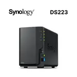 [搭希捷IRONWOLF 2TB*2 SYNOLOGY DS223 2BAY NAS