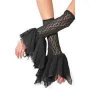 Grim Gauntlets Women's Halloween Party Costume Accessory Standard Size Black