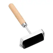 3.5 Inch Rubber Roller Brayer Tools for Craft Printing Printmaking, Black