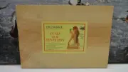 VIN D'ALSACE CUVEE DE LA TENTATION WOOD WINE PANEL END GIRL DRINKING WINE WP-21