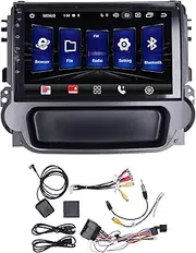 XTevu GPS Navigation Display, Android Car Multimedia Screen Compatible with Malibu 2011‑2014, 9in Touchscreen Audio System, WiFi HandsFree Call Unit (XTevuMb0hU6rt-12)