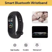 Bluetooth Smart Fitness Bracelet Style Heart Rate Steps Monitor Wristband Watch