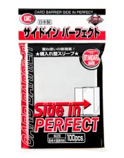 KMC Sleeves CLEAR Sideload Inner Standard SIDE IN PERFECT 64x89 (100 Count Pack)