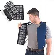 FlexiFreeze Personal Series Ice Vest and Extra Panel Set Bundle, Blue