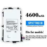 Replacement Battery For Samsung Galaxy Note 8.0 GT-N5110 N5100 SP3770E1H 4600mAh