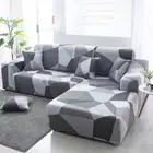 Longue Sofa Cover L-shaped Stretch Sofa Cover Stretch Corner Sectional Slipcover