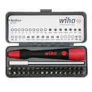 Wiha 75958 Piece GoBox Precision Micro Bit Set FASTENER,BIT