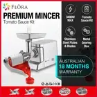 Flora Max 3400W Electric Meat Mincer Sausage Filler Maker Tomato Sauce Kit.
