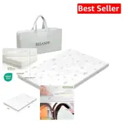 Soft and Plush Pack N Play Baby Mattress Topper 38"x26" Waterproof Design