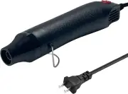 Mini Heat Gun for Crafting, 300W 2-Temp Settings Fast Heat Hot Air Gun Tool for