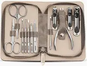 12 In 1 Nail Scissors Set Manicure And Pedicure Kit Professional Nail Kit Personal Care Tool for Travel Use
