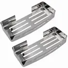 304 Shower Caddy Shelf Bathroom Bath Storage Holder Adhesive Organizer Rack 2pcs