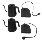 Pour Over Kettle 1200W 1000ml 5 Temperature Levels Gooseneck Electric Water