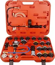 DA Yuan 28pcs Universal Radiator Pressure Tester and Vacuum Type Cooling System Kit