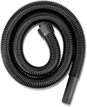 Stanley 25-1204 Wet and Dry Vacuum Hose, 1-1/4 inch, 5 Feet, Fit for 2.5-5 Gallon Shop Vacuums, Compatible with Stanley SL18130P, SL18129, Black