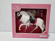 Lori Our Generation White Camarillo Horse for 6" Doll (C3)