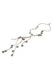 Disc Drop Necklace--MAJ-KNM818