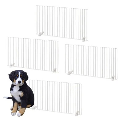 Iris Oyama Pet Fence P-SPF-96 Set of 4 White/Width 90cm High Type Width 90 453