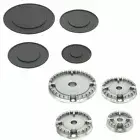 FITS BOSCH NEFF SIEMENS COOKER GAS HOB BURNER FLAME CAP SMALL MEDIUM LARGE CROWN