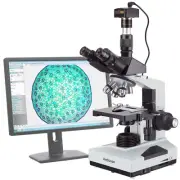 AmScope 40X-2000X Lab Clinic Veterinary Trinocular Microscope with 10MP Camera