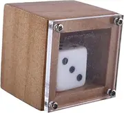JOINPAYA Dice Set Beginner Joyful Games Dice Box Wooden Material Lightweight for Party