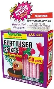 Manutec Fertiliser Spikes for Flowering Plants (Pack of 50)