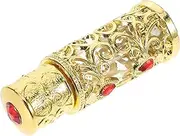DECORNIJIA Dubai Perfume Bottle Refillable Glass Fragrance Container Lightweight Portable Essential Oil Dispenser Blending for Any Occasion Artistic Design